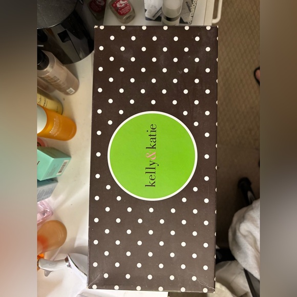 Kelly & Katie Red and Tan Striped Flats - Picture 5 of 5